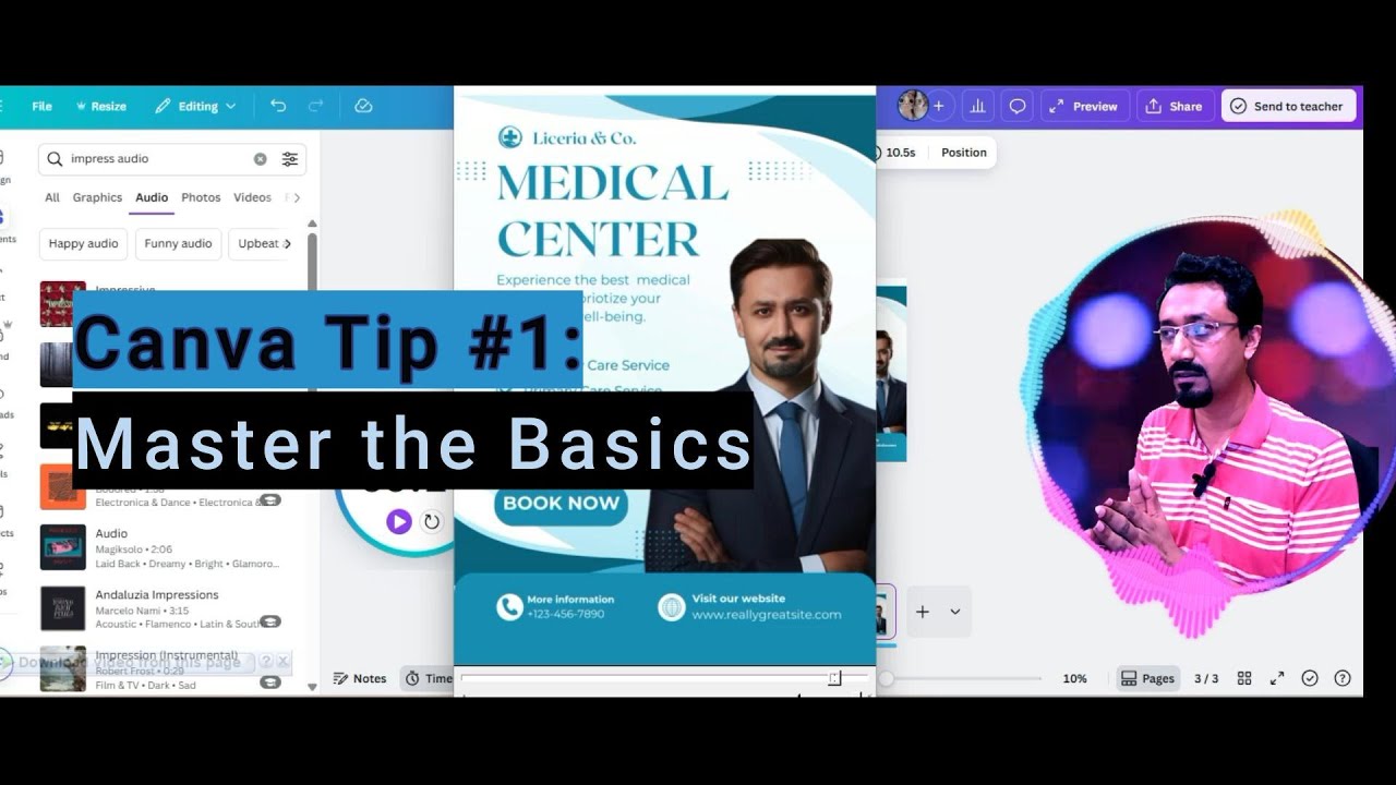 Canva for Beginners 2025 | Complete Step by Step Training | Text ...