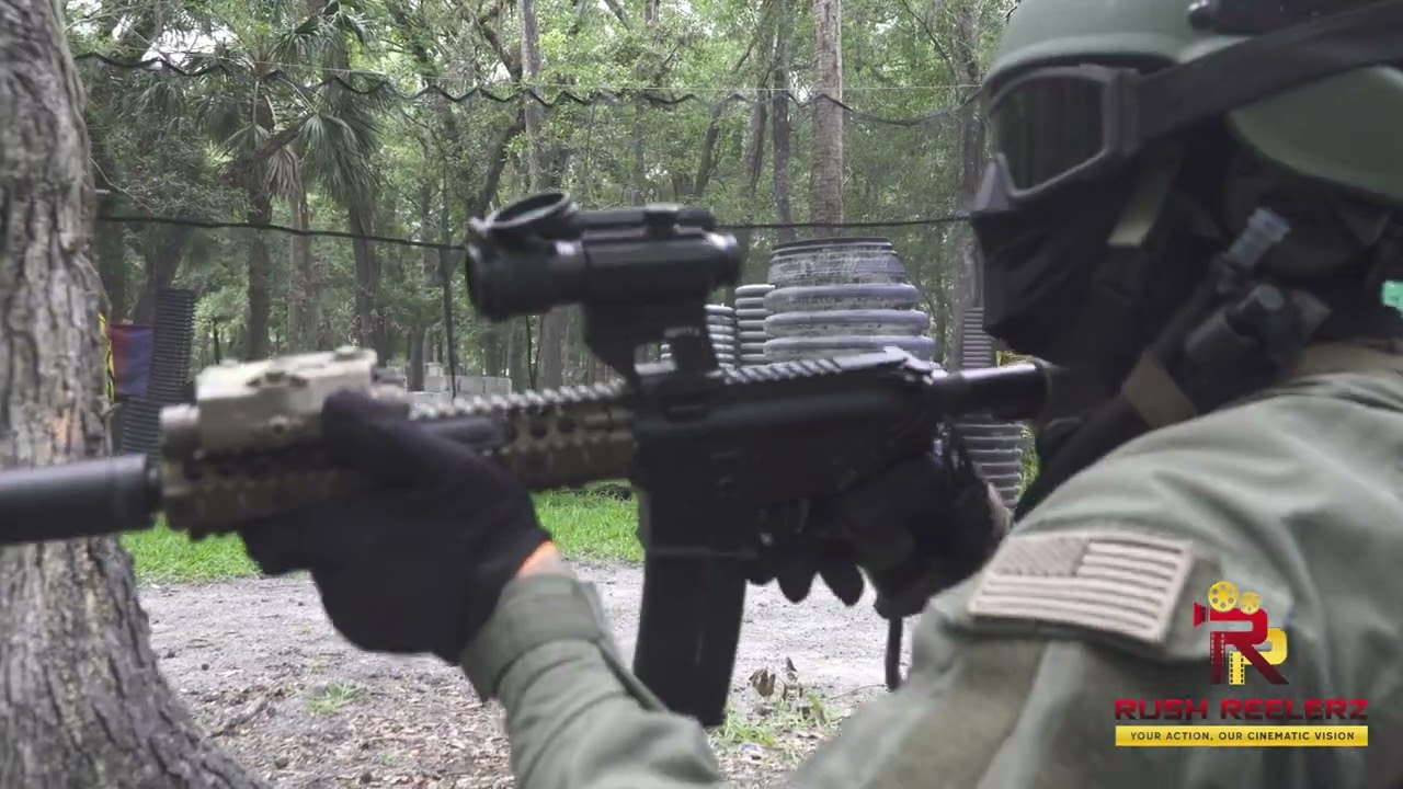 Airsoft woods gameplay. -RUSH REELERZ 