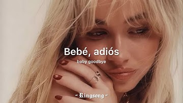 Sabrina Carpenter - Goodbye (unreleased) [Sub. Español + lyrics/letra] | IA Song