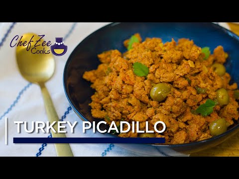 turkey-picadillo-|-ground-turkey-recipe-|-cuban-recipes-|-chef-zee-cooks