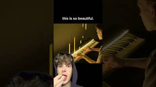 the hardest piano arrangement.. #jvke #goldenhour #piano