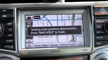 HOW TO - Toyota Generation 6 Set Destination - Part 2