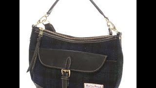 ペルケ perche ハリスツィード×2WAY底R・ショルダー オシャレなレディースブランド人気バッグやカバンをお試し感覚で送料無料、返品OK