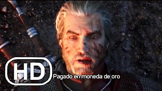 El Brujo Geralt Vs Vampiro Escena de Lucha HD Español - The Witcher 3 Cinemática - Geralt de Rivia