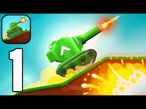 Merge Tanks: Army Clash - Gameplay Walkthrough Part 1 Tutorial Epic Battle (Android,iOS)
