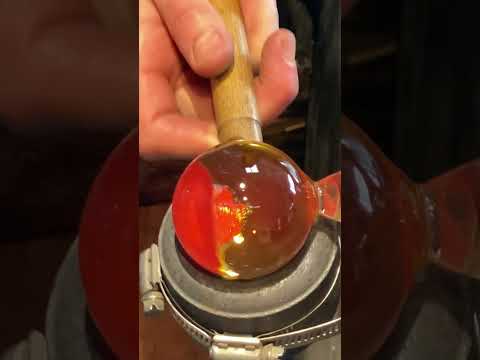 🔥Glassblowing GALAXY Marbles!
