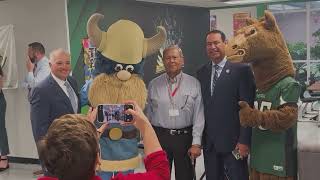 CCISD and DMC signing ceremony at King High School