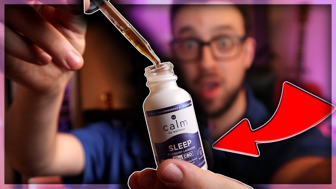I TRIED CBD FOR SLEEP! - Calm By Wellness CBD Review