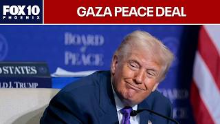 Trump announces Gaza disarmament agreement amid ongoing conflict in Iran | FOX 10 Phoenix