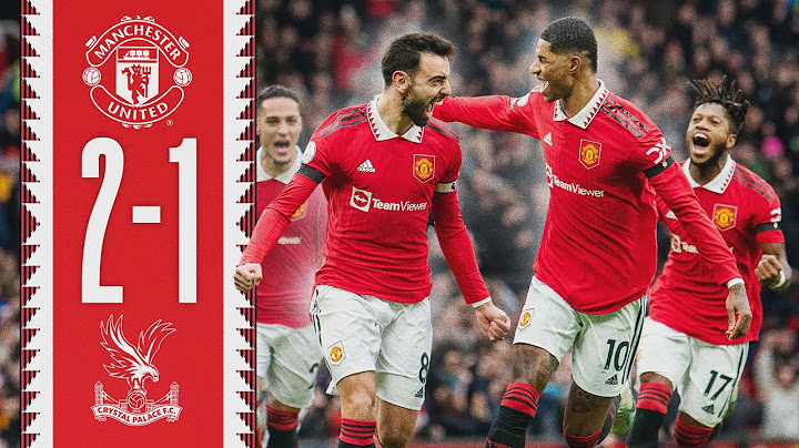 THIRTEEN Wins In A Row At Home! 🔥 | Man Utd 2-1 Crystal Palace | Highlights