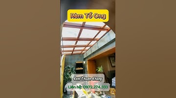 Rèm Tổ Ong  #rèmcửathuậnkhang #rèmtổong #NộiThấtHiệnĐại #rèmcửasổ #cáchnhiệt #chốngnắng #thinhhanh