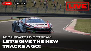 ACC Live: Testing out the new tracks in ACC v1.3!
