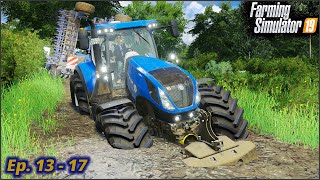 Greenwich Valley🔹Ep. 13 - 17🔹TWO HOURS of FARMING & MUSIC🔹Farming Simulator 19
