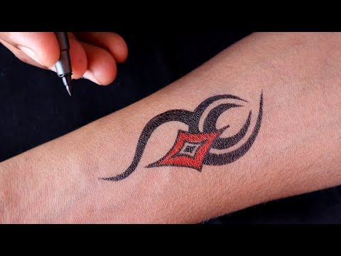 Shiva tattoo design with pen | simple tattoo with pen #tattoo #shivatat...  | Shiva tattoo design, Simple tattoos, Tattoo designs