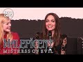 Maleficent 2 Press Conference - Angelina Jolie, Elle Fanning, Sam Riley