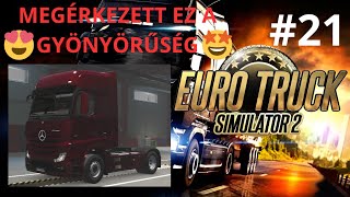 Új KOLLEGINA és új kamion 🙋‍♀️💪🚚 | ETS 2 #21 (PC gameplay)
