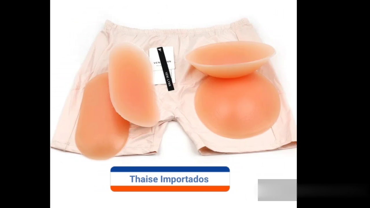 Enchimento de silicone para o bumbum e quadril!! - YouTube