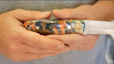 Beautiful Custom Enzo Trapper build w/ Firesteel (elder maple burl)