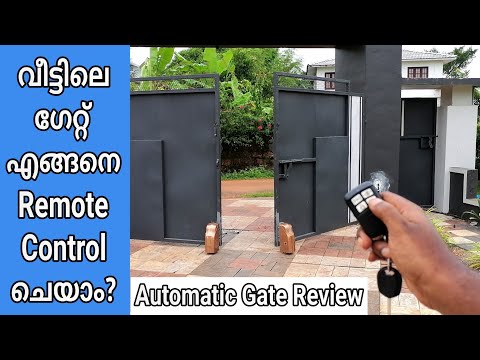 Automatic Gate Opener | Remort Controlled Gates | Gates Malayalam