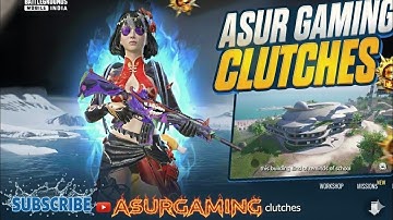 INTENSE CLUTCHES IN NUSA |ASURGAMING| BGMI |PUBG MOBILE| GAMEPLAY 