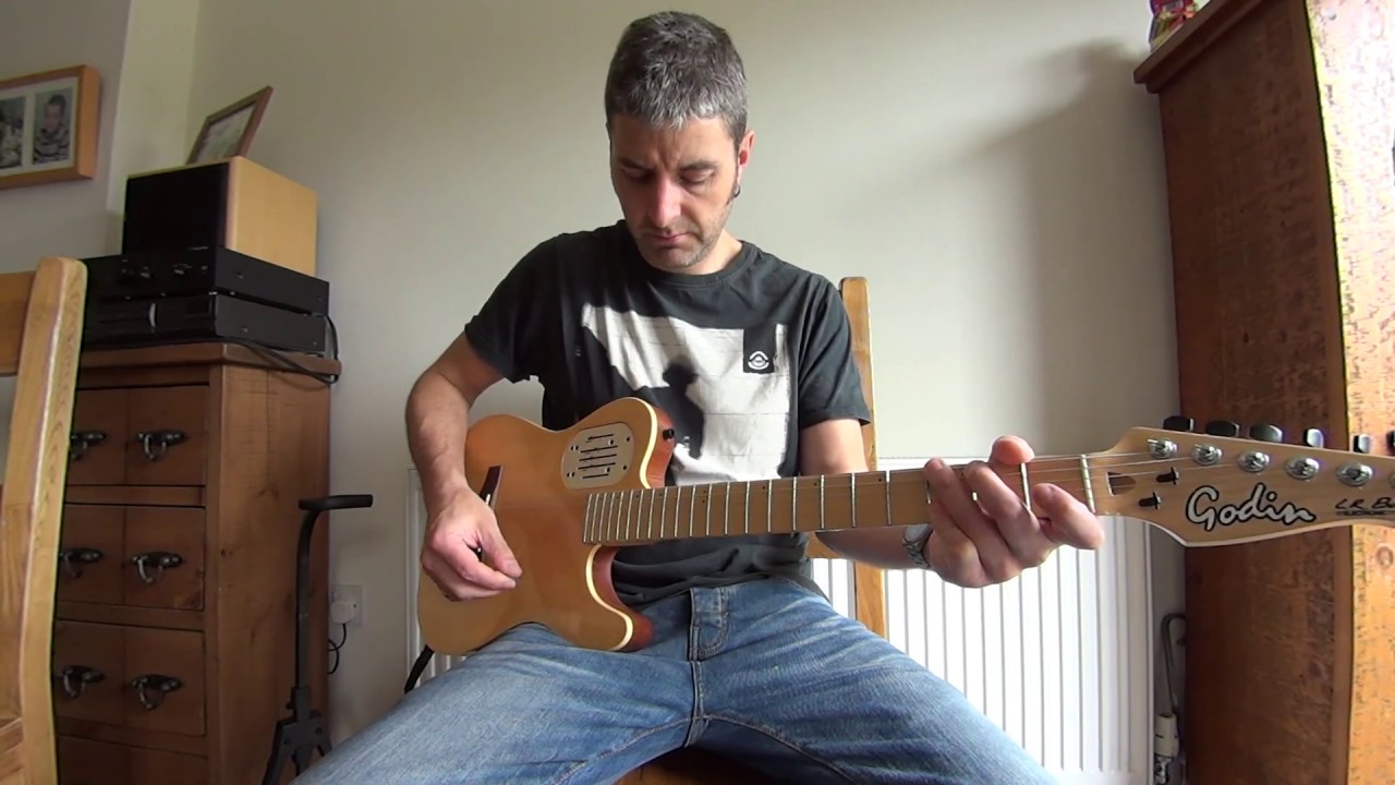 Guitar Demo: GODIN Acousticaster Guitar (LR Baggs pickup) DEBEN