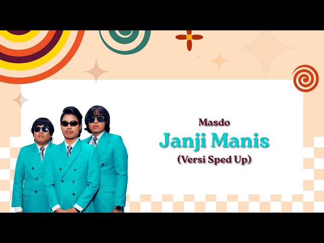 Masdo - Janji Manis (Versi Sped Up) [Official Lyric Video] class=