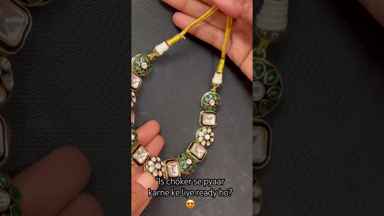 Comment for order …….#viral #shortsfeed #short #chokerset #trending #jewellery #necklace #shorts