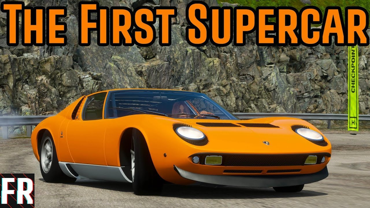 lamborghini miura forza horizon 4