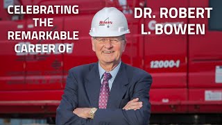 Celebrating the Remarkable Career of Dr. Robert L. Bowen: Congratulations Bob!