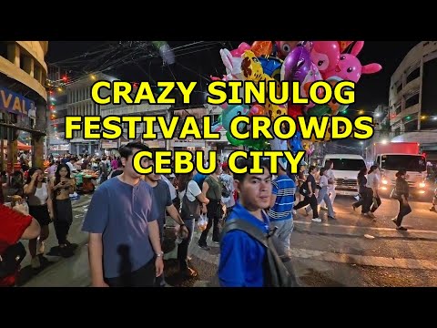 SINULOG FESTIVAL CROWDS AND INFO CEBU CITY 1251A