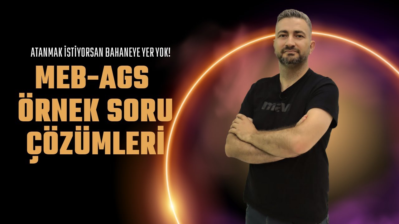 MEB AGS/ÖSYM ÖRNEK SORU ÇÖZÜMLERİ/MATEMATİK/SAYISAL YETENEK +PDF