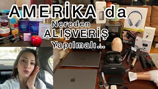 AMERİKA da NEREDEN UYGUN ALIŞVERİŞ yapılır #türkiye/giyim/elektronik/makyaj#alışveriş