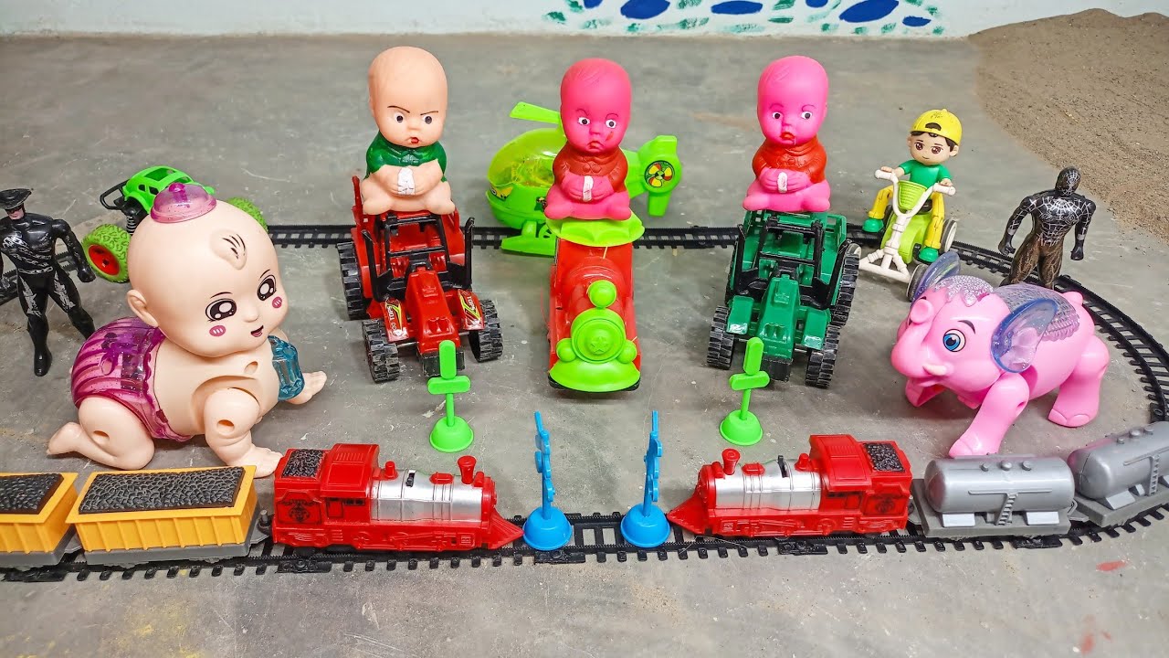 😱🐘ट्रेन की पटरी पर लगा जाम !! 😱 Johar kids toys 