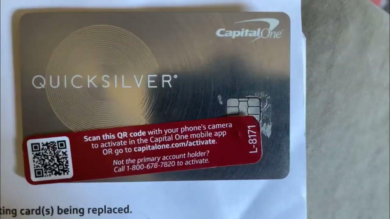 Capital One Quicksilver Platinum Mastercard CAPITAL ONE QUICKSILVER MASTERCARD UNBOXING CREDIT CARDS UPDATE 6/24