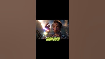 I am Inevitable and I am Iron man #shorts sike that