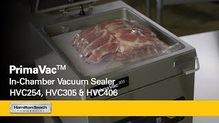 PrimaVac™ In-Chamber Vacuum Sealer | Hamilton Beach Commercial® | HVC254, HVC305 & HVC406 Series screenshot 4