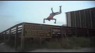 Parkour Fail-Gainer (running backflip)