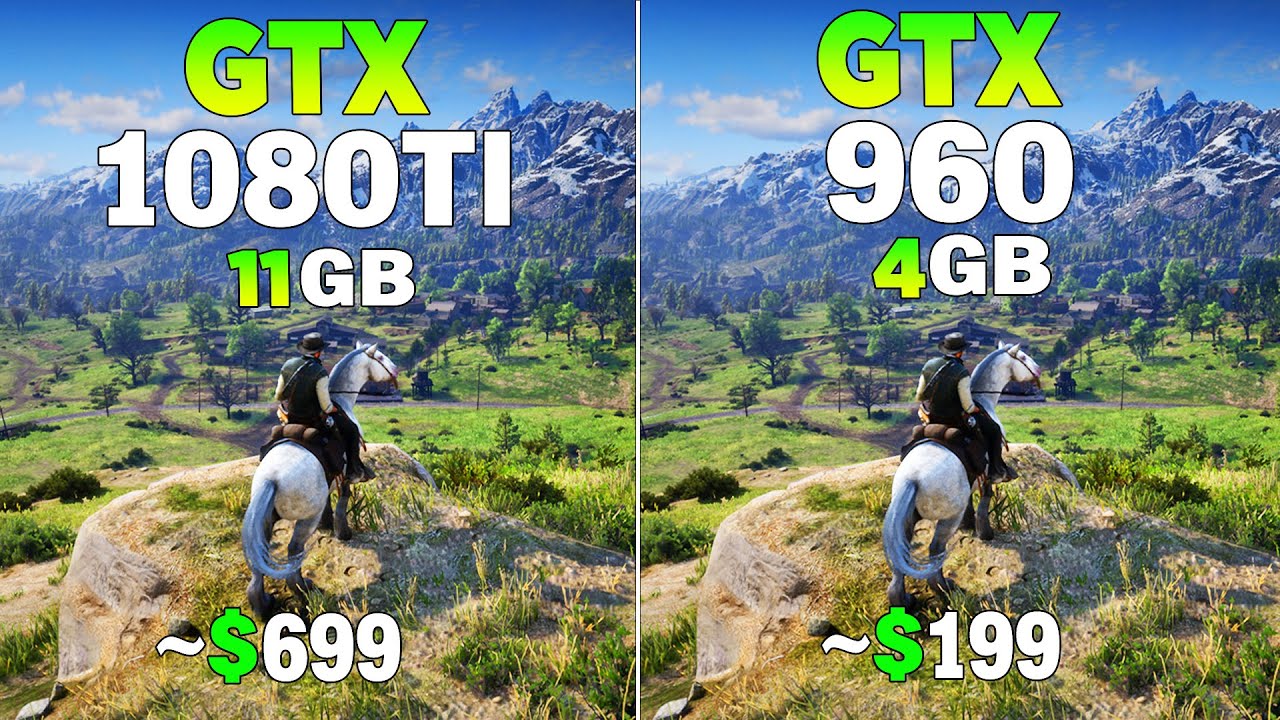 GTX 1080 Tİ vs GTX 960 - Test in 8 Games - YouTube