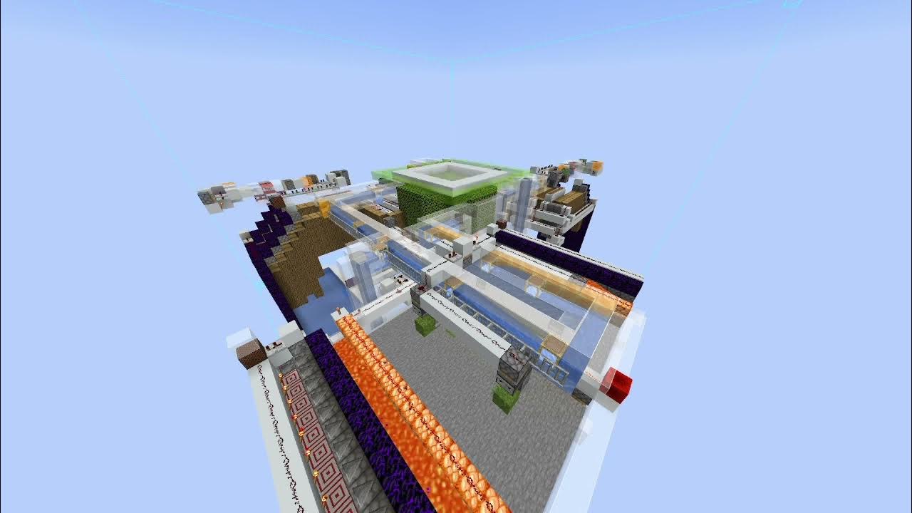 Litematica auto tree farm 1 19 showcase youtube