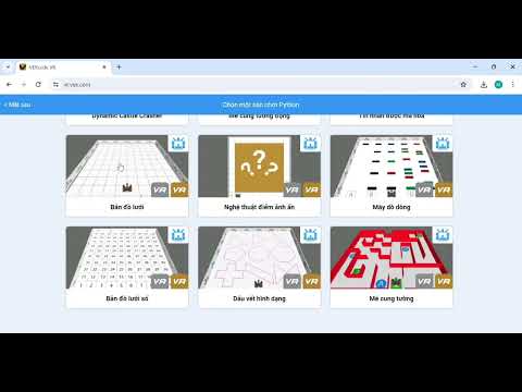 Bài 1  Cơ bản về VEX VR & Python