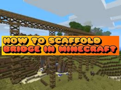 How To Scaffold Bridge No Hacks So Good For Pvp Minecraft Bedrock Edition Youtube