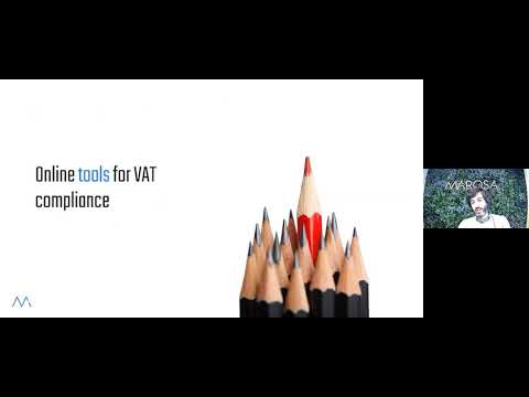 Webinar: Online Tools for VAT compliance