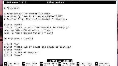 Addition of Two Numbers in Bash