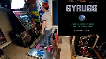Gyruss (ARC) on a DDR machine