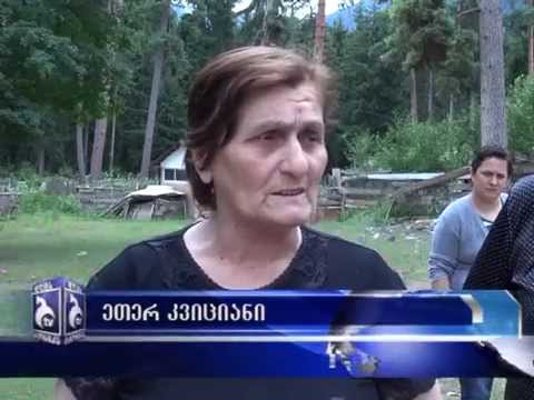 ბორჯომში \"პლატოზე\" მცხოვრები დევნილები სასმელი წყლის პრობლემის მოგვარებას ითხოვენ