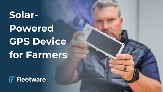 Solar-Powered Gps Device For Farmers