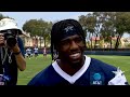 Cowboys Players Talk First Training Camp Practice | Player Interviews