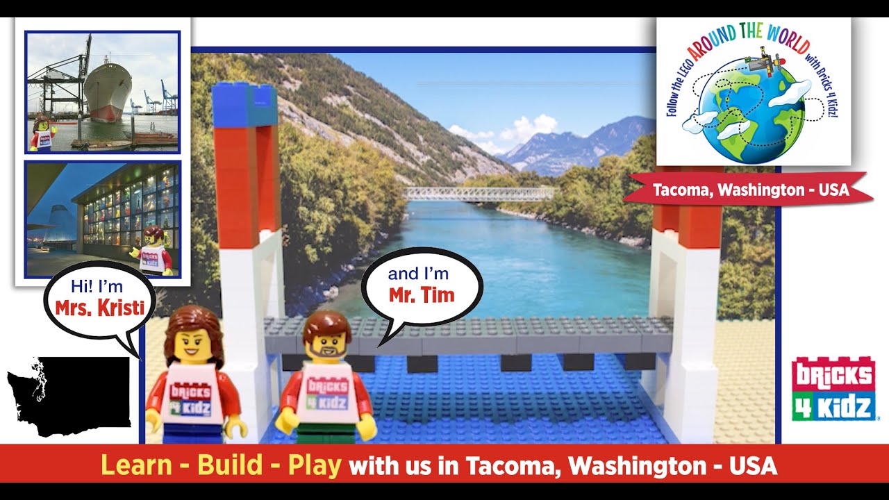 Follow the LEGO Around the World with Bricks 4 Kidz in