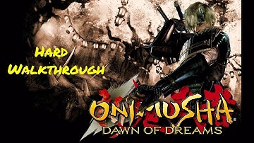 Onimusha Dawn of Dreams Walkthrough Part 2 (Hard) [PCSX2 Emulator]