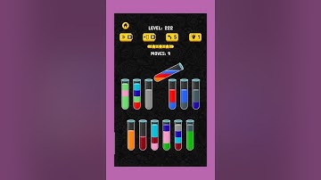 Color Water Sort 3D Level 221-222 #games #gaming #gamingvideos #gameplay #gamophobia #mobilegames
